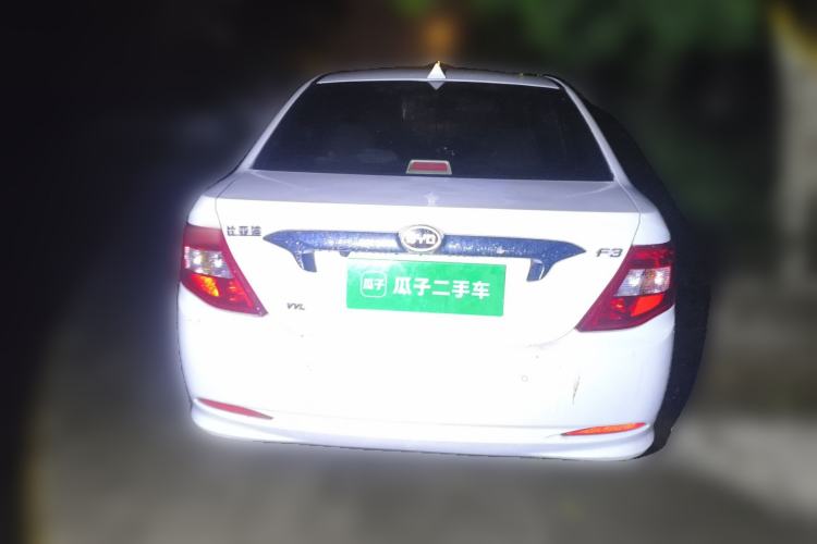 Used BYD F3 2014 1.5L Manual Luxury Model Rear