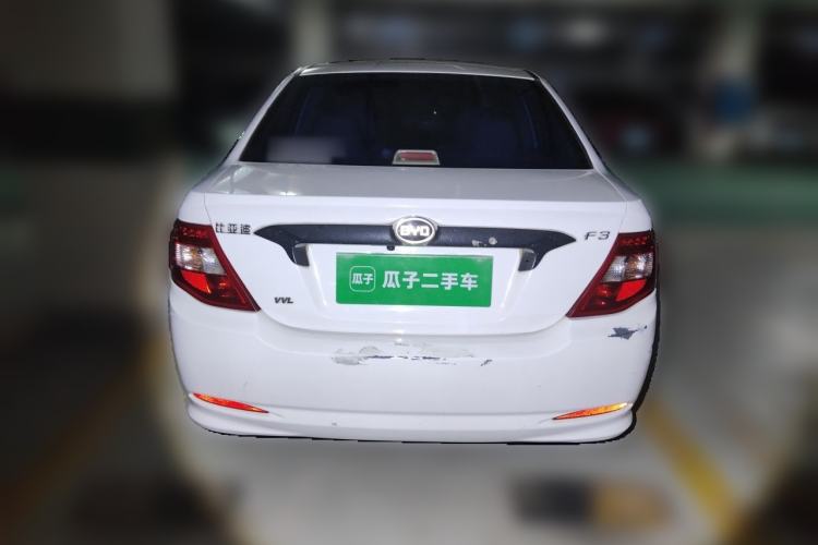 Used BYD F3 2014 1.5L Manual Luxury Model Rear