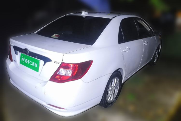 Used BYD F3 2014 1.5L Manual Luxury Model Rear Right 45 Deg