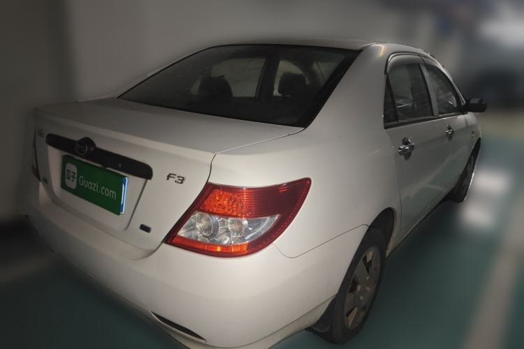 Used BYD F3 2014 1.5L Manual Comfort Model Rear Right 45 Deg