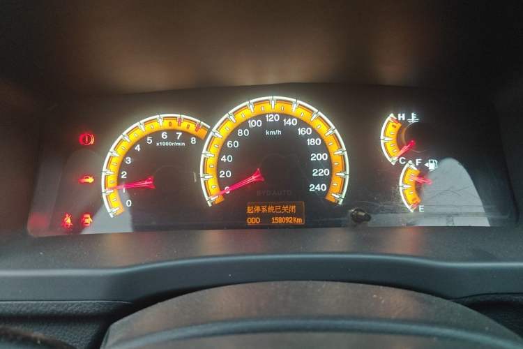 Used BYD F3 2015 Energy-Saving Edition 1.5L Manual Luxury Model Instrument Cluster