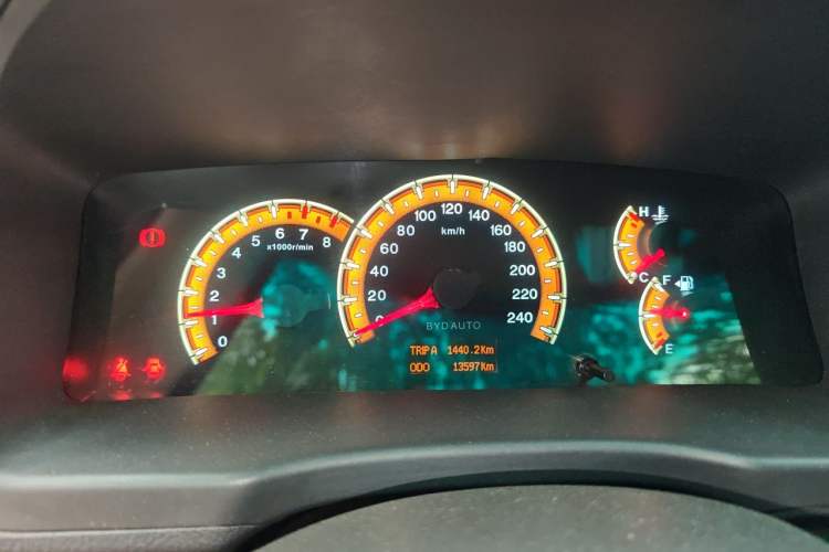 Used BYD F3 2015 Energy-Saving Edition 1.5L Manual Luxury Model Instrument Cluster