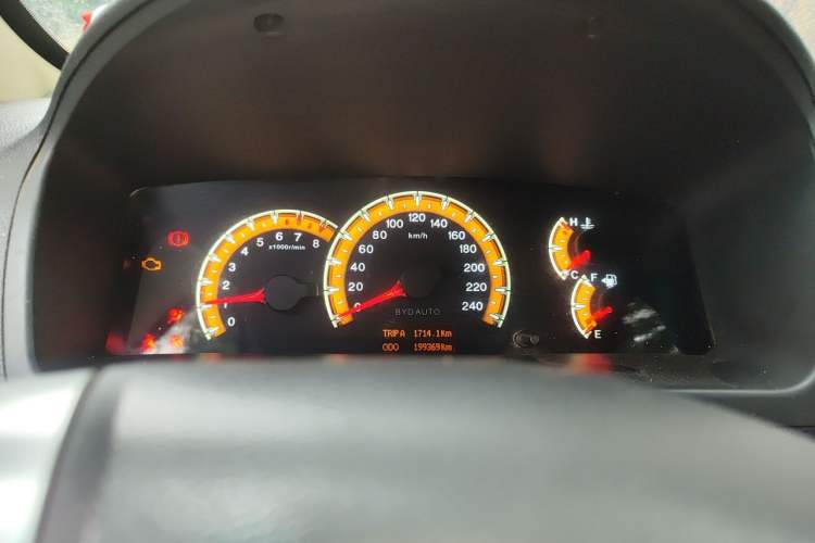 Used BYD F3 2015 Energy-Saving Edition 1.5L Manual Luxury Model Instrument Cluster
