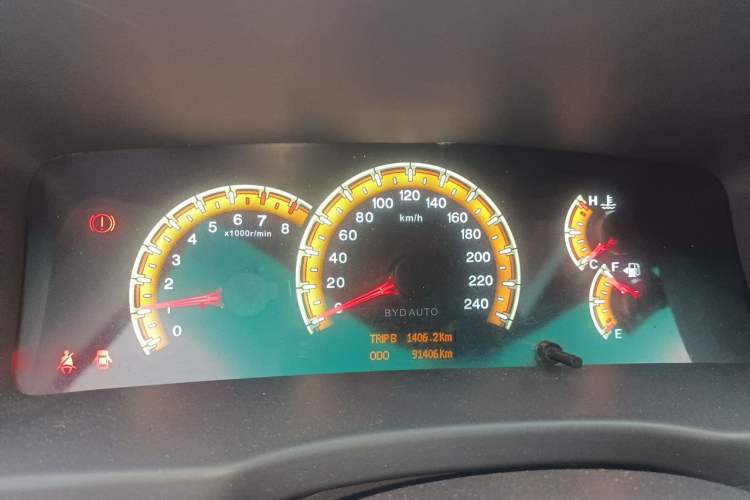 Used BYD F3 2015 Energy-Saving Edition 1.5L Manual Luxury Model Instrument Cluster