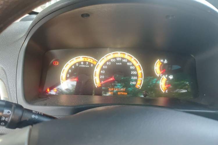 Used BYD F3 2015 Energy-Saving Edition 1.5L Manual Luxury Model Instrument Cluster