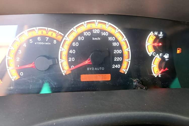 Used BYD F3 2015 Energy-Efficient Model 1.5L Manual Comfort Edition Instrument Cluster