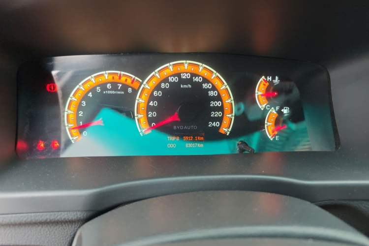 Used BYD F3 2015 Energy-Saving Edition 1.5L Manual Luxury Model Instrument Cluster