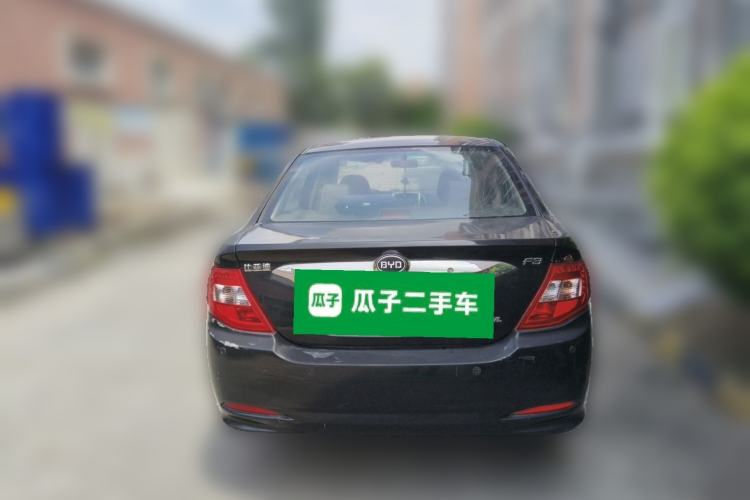 Used BYD F3 2015 Energy-Efficient Model 1.5L Manual Comfort Edition Rear