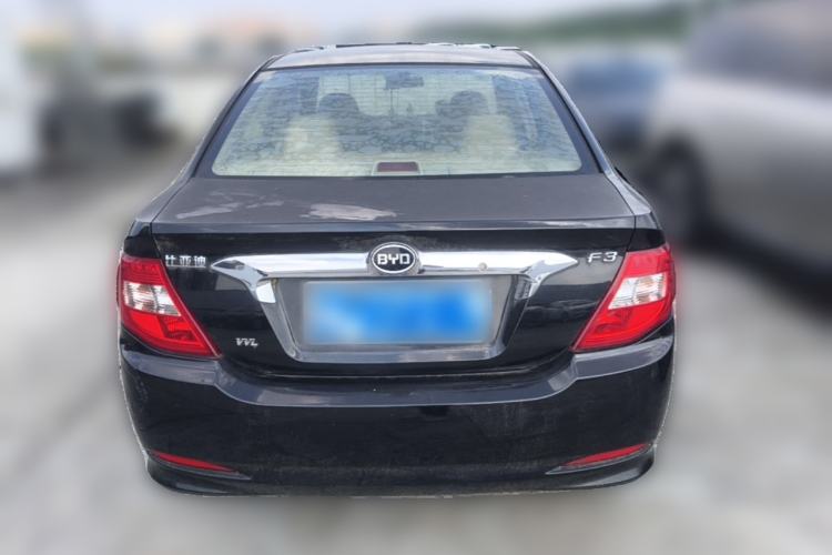 Used BYD F3 2015 Energy-Saving Edition 1.5L Manual Luxury Model Rear