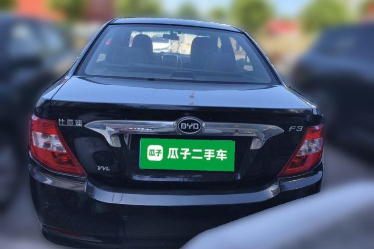 Used BYD F3 2015 Energy-Efficient Model 1.5L Manual Comfort Edition Rear