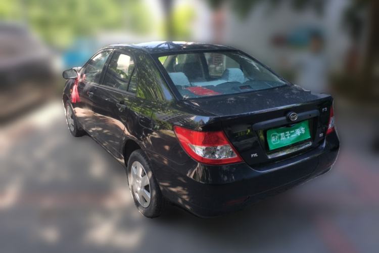 Used BYD F3 2015 Energy-Efficient Model 1.5L Manual Comfort Edition Rear Left 45 Deg