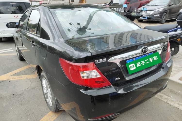 Used BYD F3 2015 Energy-Saving Edition 1.5L Manual Luxury Model Rear Left 45 Deg