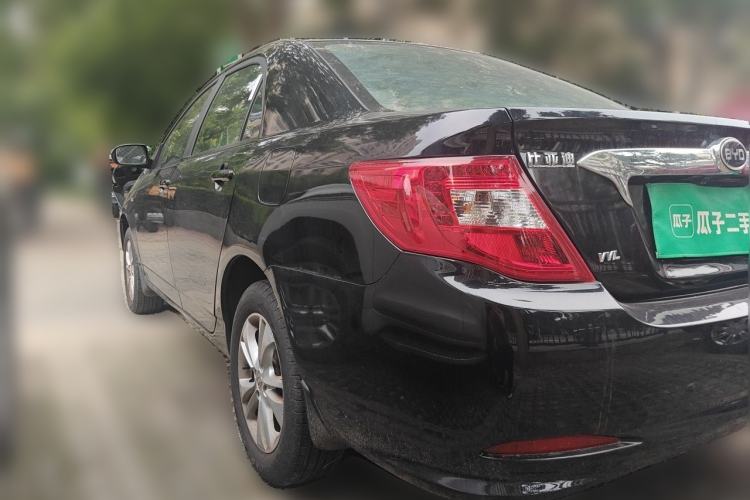 Used BYD F3 2015 Energy-Saving Edition 1.5L Manual Luxury Model Rear Left 45 Deg
