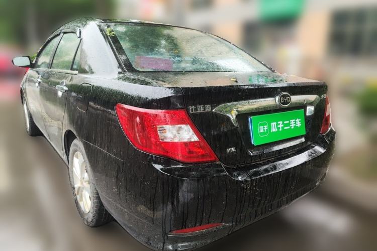 Used BYD F3 2015 Energy-Saving Edition 1.5L Manual Luxury Model Rear Left 45 Deg