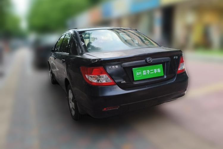 Used BYD F3 2015 Energy-Efficient Model 1.5L Manual Comfort Edition Rear Left 45 Deg