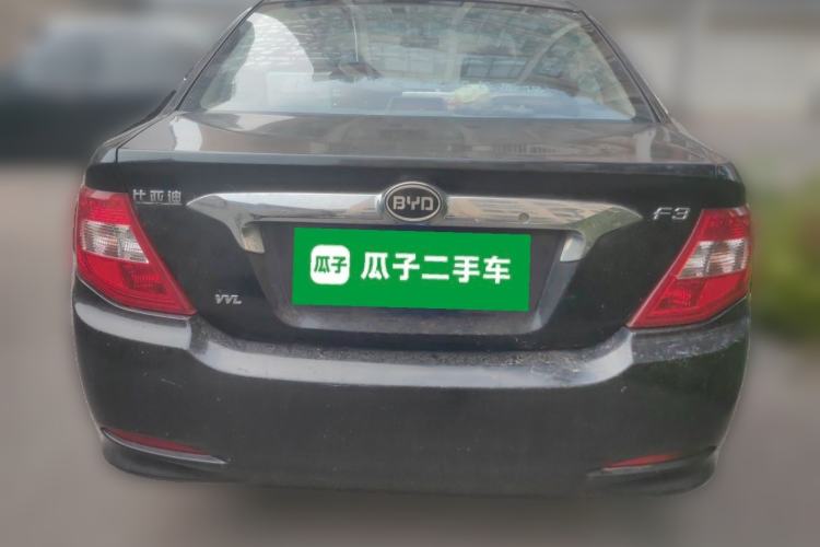 Used BYD F3 2015 Energy-Efficient Model 1.5L Manual Comfort Edition Rear