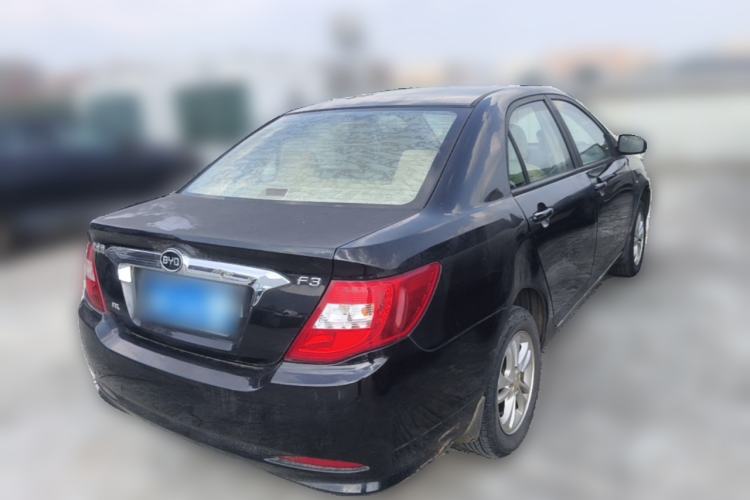 Used BYD F3 2015 Energy-Saving Edition 1.5L Manual Luxury Model Rear Right 45 Deg