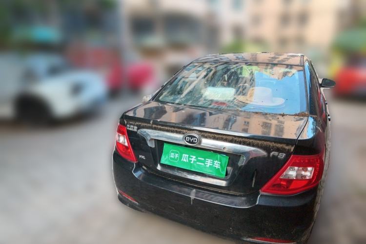 Used BYD F3 2015 Energy-Saving Edition 1.5L Manual Luxury Model Rear Right 45 Deg