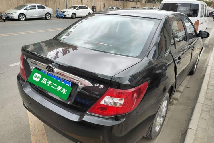 Used BYD F3 2015 Energy-Saving Edition 1.5L Manual Luxury Model Rear Right 45 Deg