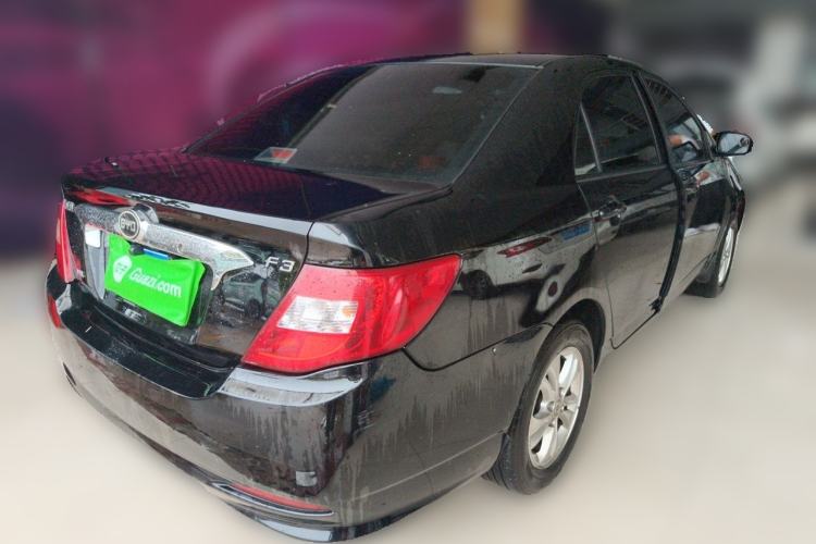 Used BYD F3 2015 Energy-Saving Edition 1.5L Manual Luxury Model Rear Right 45 Deg