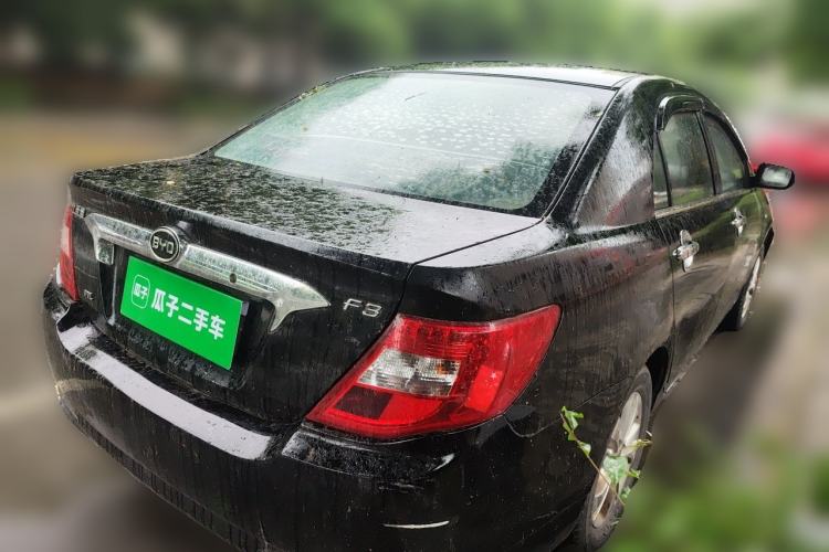 Used BYD F3 2015 Energy-Saving Edition 1.5L Manual Luxury Model Rear Right 45 Deg