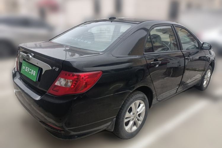 Used BYD F3 2015 Energy-Saving Edition 1.5L Manual Luxury Model Rear Right 45 Deg