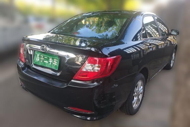 Used BYD F3 2015 Energy-Saving Edition 1.5L Manual Luxury Model Rear Right 45 Deg