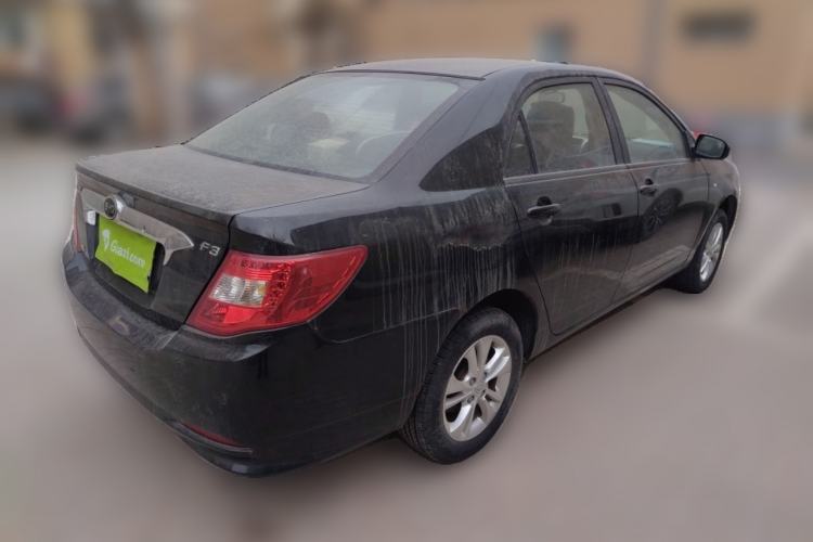 Used BYD F3 2015 Energy-Saving Edition 1.5L Manual Luxury Model Rear Right 45 Deg
