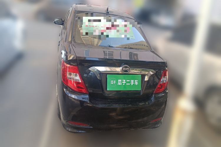 Used BYD F3 2015 Energy-Efficient Model 1.5L Manual Comfort Edition Rear