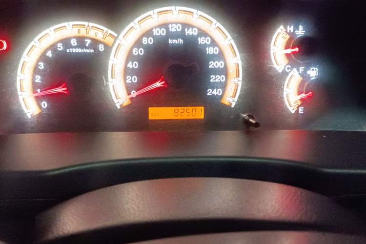 Used BYD F3 2015 Energy-Efficient Model 1.5L Manual Comfort Edition Odometer Close Up