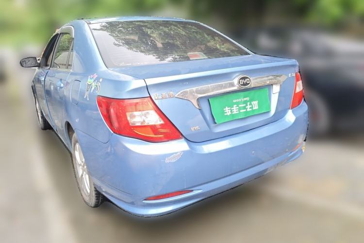 Used BYD F3 2015 Energy-Saving Edition 1.5L Manual Luxury Model Rear Left 45 Deg