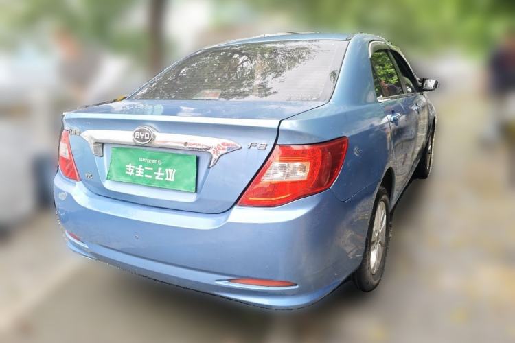 Used BYD F3 2015 Energy-Saving Edition 1.5L Manual Luxury Model Rear Right 45 Deg
