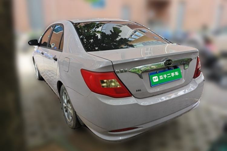 Used BYD F3 2015 Energy-Saving Edition 1.5L Manual Luxury Model Rear Left 45 Deg