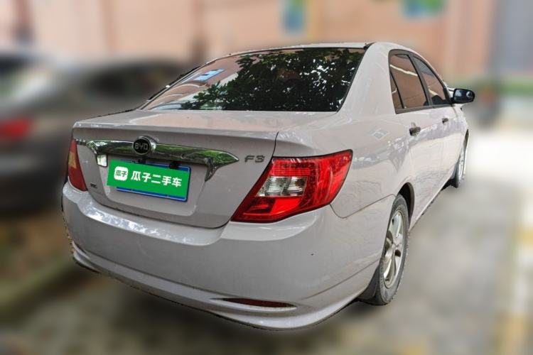 Used BYD F3 2015 Energy-Saving Edition 1.5L Manual Luxury Model Rear Right 45 Deg