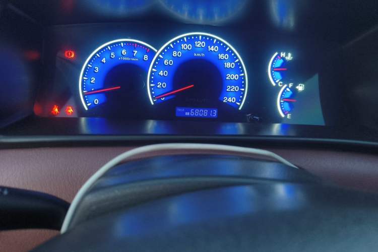 Used BYD F3 2015 Energy-Efficient Model 1.5L Manual Comfort Edition Odometer Close Up