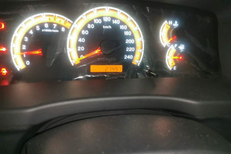 Used BYD F3 2015 Energy-Efficient Model 1.5L Manual Comfort Edition Odometer Close Up