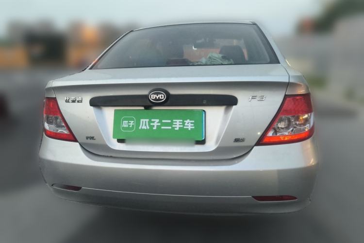 Used BYD F3 2015 Energy-Efficient Model 1.5L Manual Comfort Edition Rear