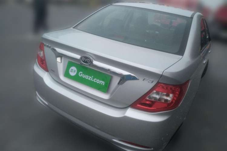 Used BYD F3 2015 Energy-Efficient Model 1.5L Manual Comfort Edition Rear Right 45 Deg