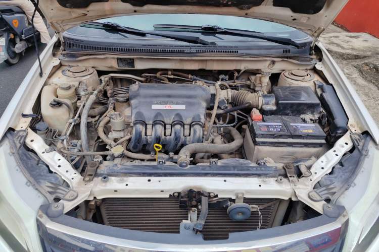 Used BYD F3 2015 Energy-Saving Edition 1.5L Manual Luxury Model Engine Bay
