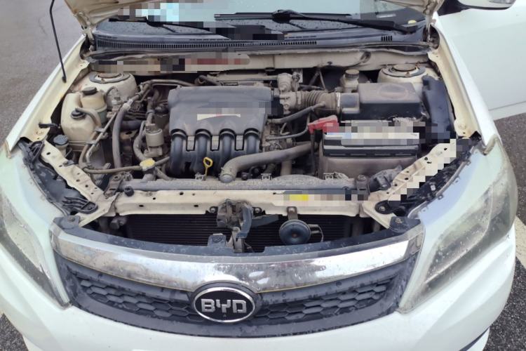 Used BYD F3 2015 Energy-Saving Edition 1.5L Automatic Luxury Model Engine Bay