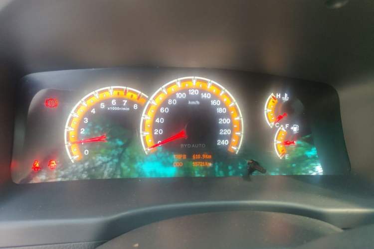 Used BYD F3 2015 Energy-Saving Edition 1.5L Manual Luxury Model Instrument Cluster