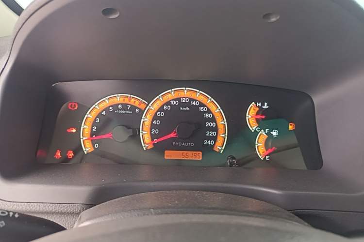 Used BYD F3 2015 Energy-Efficient Model 1.5L Manual Comfort Edition Instrument Cluster