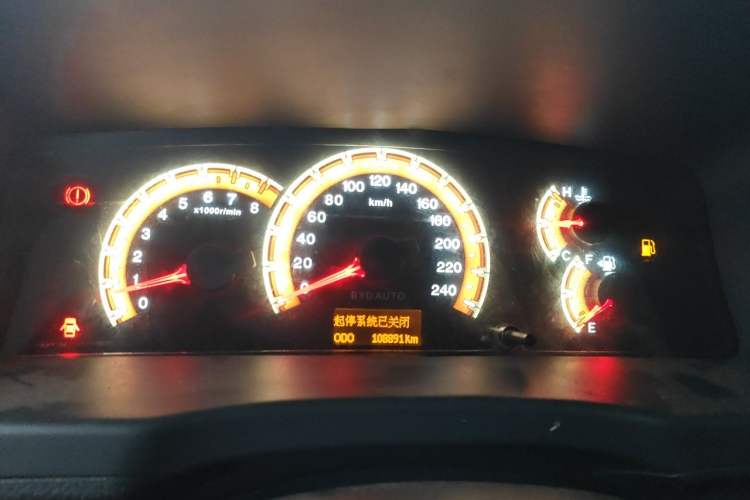 Used BYD F3 2015 Energy-Efficient Model 1.5L Manual Comfort Edition Instrument Cluster