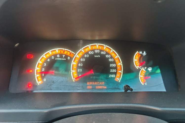 Used BYD F3 2015 Energy-Efficient Model 1.5L Manual Comfort Edition Instrument Cluster