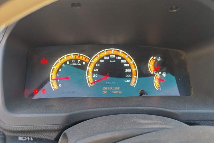 Used BYD F3 2015 Energy-Saving Edition 1.5L Manual Luxury Model Instrument Cluster