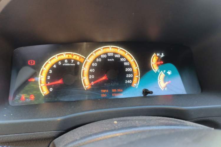 Used BYD F3 2015 Energy-Saving Edition 1.5L Manual Luxury Model Instrument Cluster