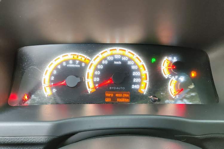 Used BYD F3 2015 Energy-Saving Edition 1.5L Automatic Prestige Model Instrument Cluster