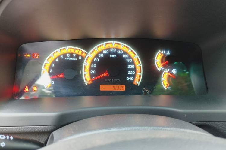 Used BYD F3 2015 Energy-Saving Edition 1.5L Manual Luxury Model Instrument Cluster
