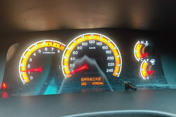 Used BYD F3 2015 Energy-Saving Edition 1.5L Manual Luxury Model Instrument Cluster