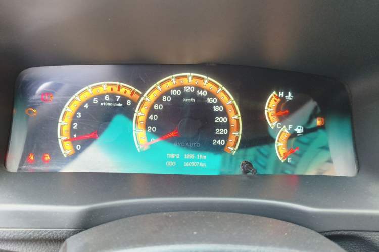 Used BYD F3 2015 Energy-Saving Edition 1.5L Manual Luxury Model Instrument Cluster